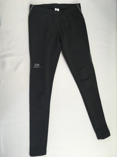 Pantalon de sport noir Kalenji, moins cher chez Petit Kiwi
