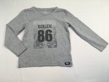 T-shirt m.l gris chiné 86