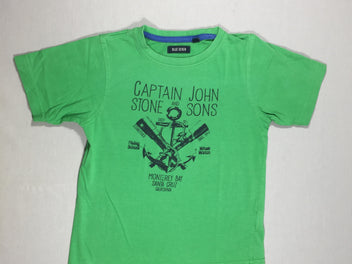 T-shirt m.c vert - ancre de bateau