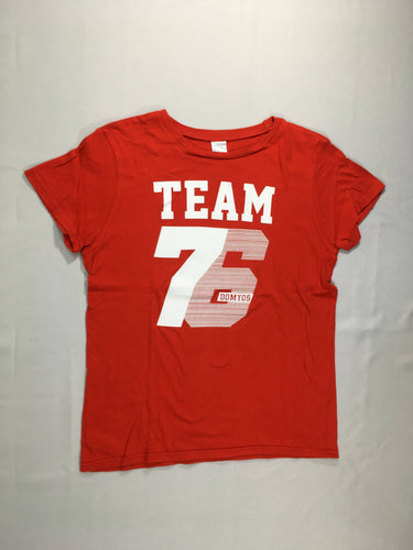 T-shirt m.c rouge Team, moins cher chez Petit Kiwi