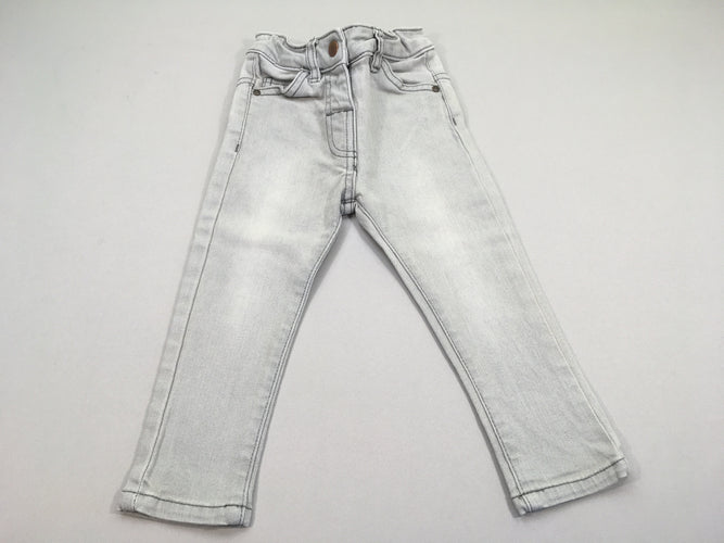 Jeans gris, moins cher chez Petit Kiwi