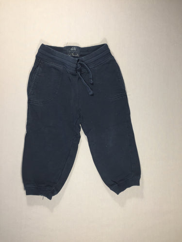 Pantalon molleton bleu, moins cher chez Petit Kiwi