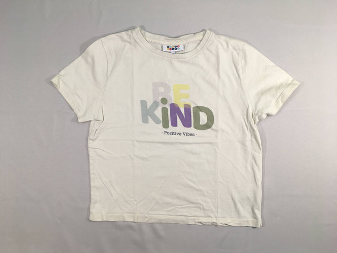 T-shirt m.c écru Kind, moins cher chez Petit Kiwi