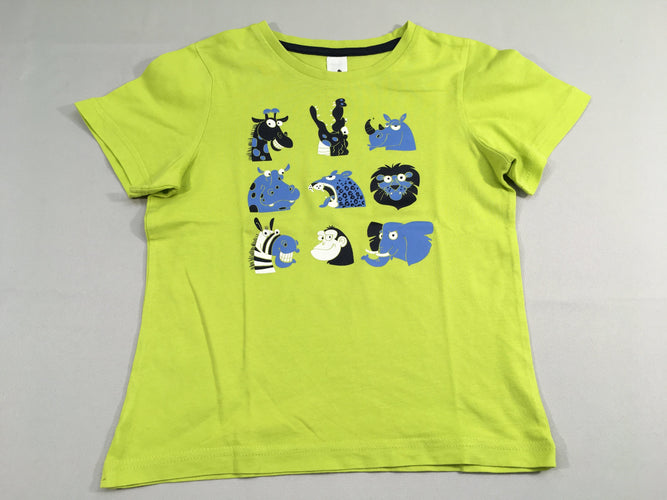 T-shirt m.c anis animaux, moins cher chez Petit Kiwi