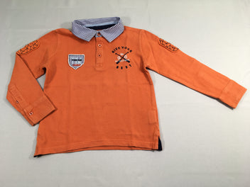 Polo m.l orange base ball