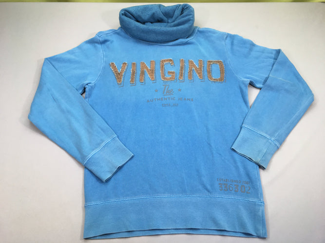 Sweat col bleu, moins cher chez Petit Kiwi