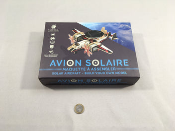 NEUF Avion solaire, maquette à assembler, +6a