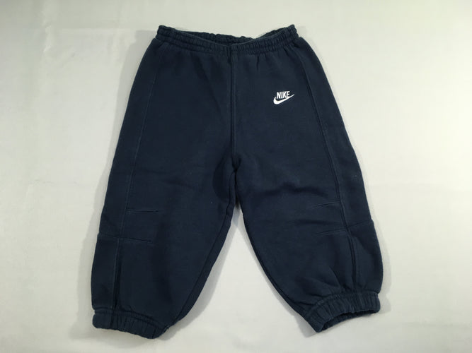 Pantalon de training bleu foncé Nike, moins cher chez Petit Kiwi