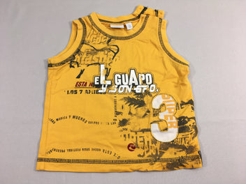 Débardeur jaune el guapo 3