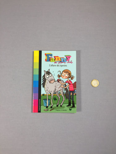 Livre Fanny au Poney-Club - (2) L'affaire des éperons 8+, moins cher chez Petit Kiwi