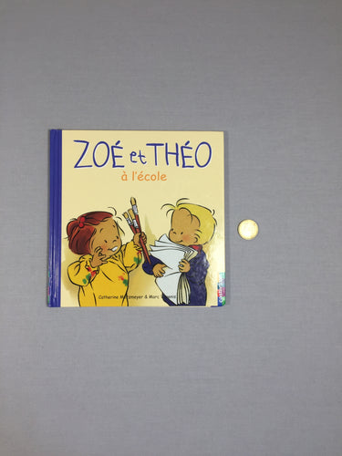 Livre Zoé et Théo à l'école, moins cher chez Petit Kiwi