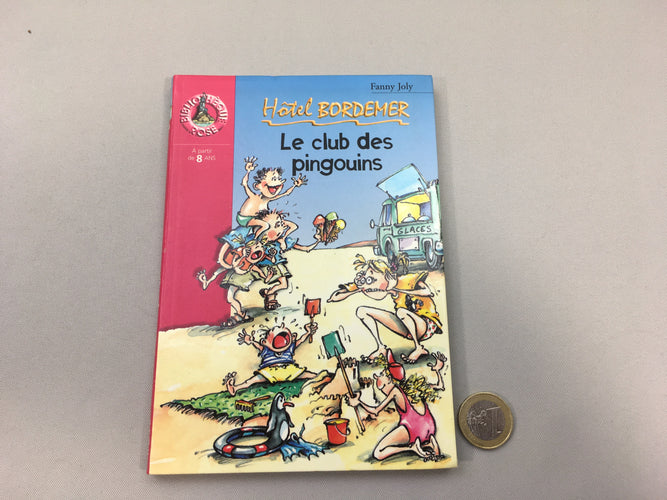 Le club des pingouins-Hotel Bordemer-Bibliothèque rose +8a, moins cher chez Petit Kiwi