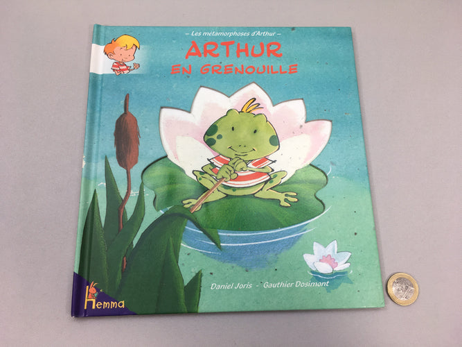 Arthur en grenouille, moins cher chez Petit Kiwi