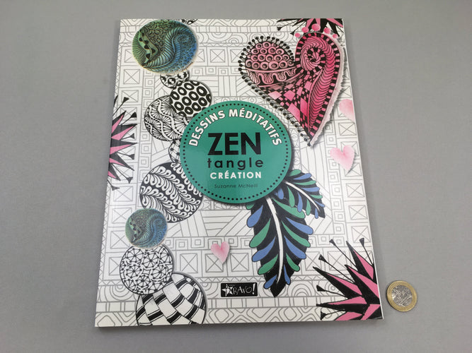 Dessins méditatifs Zen Tangle Création, moins cher chez Petit Kiwi