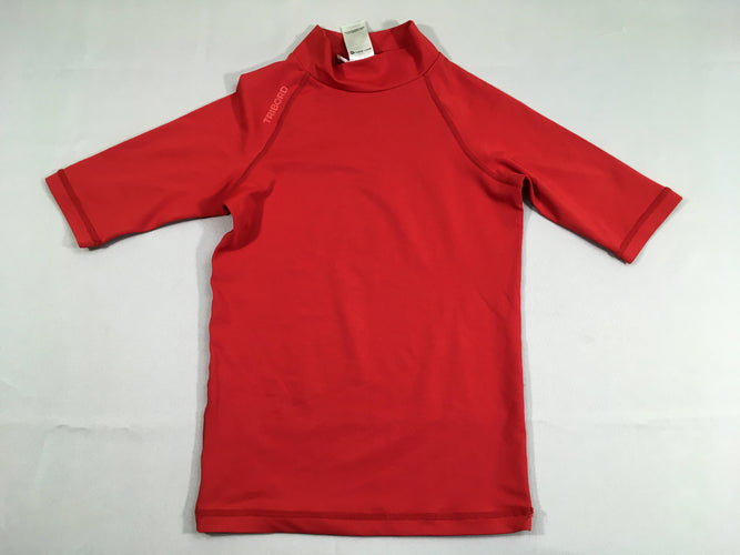 T-shirt m.c anti-Uv rouge Tribord, moins cher chez Petit Kiwi
