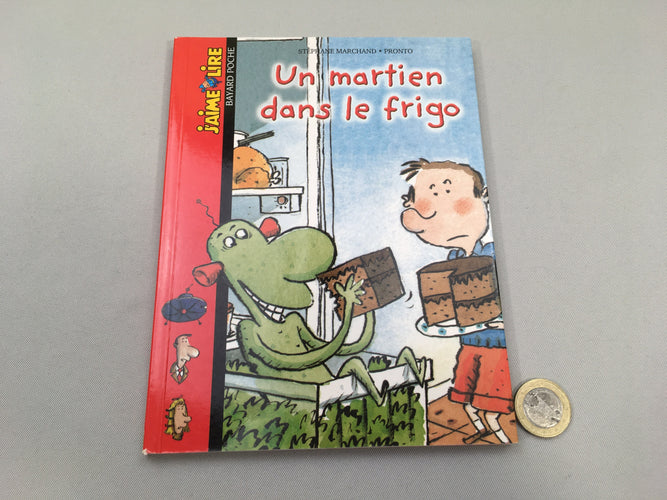 Un martien dans le frigo-J'aime Lire +7a, moins cher chez Petit Kiwi