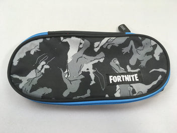 Plumier Fortnite noir-gris-bleu