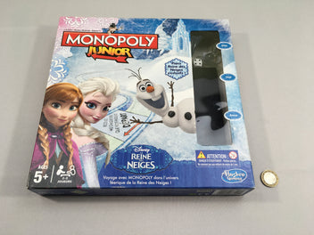 Monopoly Junior La Reine de neiges 5+, 2-3 joueurs