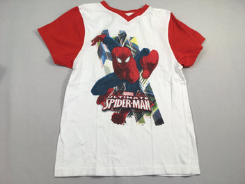 T-shirt m.c blanc/rouge Spider man
