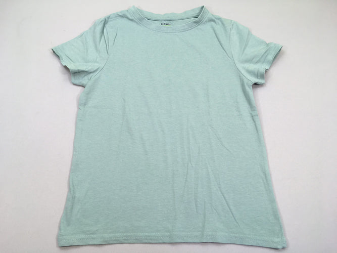 T-shirt m.c vert clair, moins cher chez Petit Kiwi