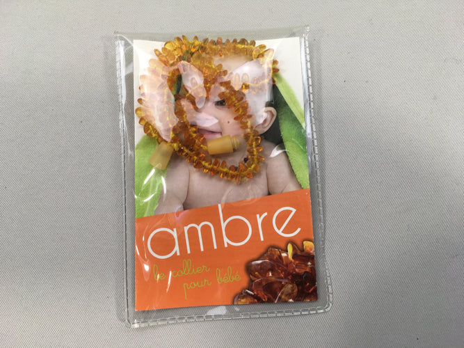 Collier d'ambre pour bébé, moins cher chez Petit Kiwi