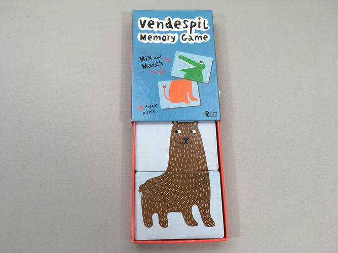 Memor.y animaux 16pcs, moins cher chez Petit Kiwi