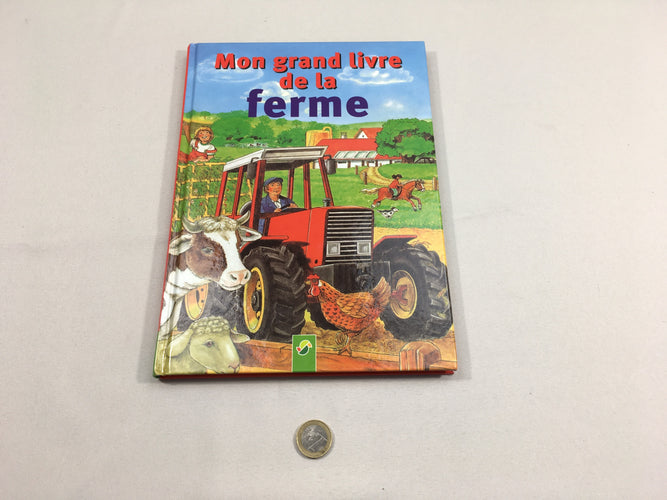 Mon grand livre de la ferme, moins cher chez Petit Kiwi