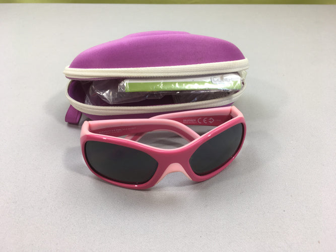Lunettes de soleil rose, moins cher chez Petit Kiwi