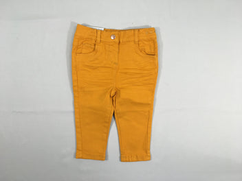 NEUF Pantalon orange Slim