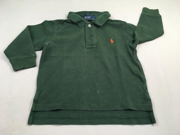 Polo m.l vert foncé