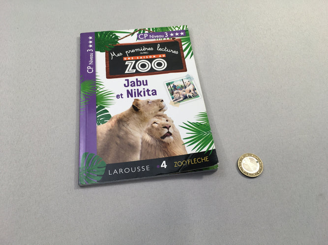 Mes premières lectures avec une saison au zoo, Jabu et Nikita, moins cher chez Petit Kiwi