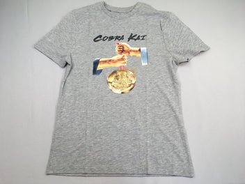 T-shirt m.c gris Cobra Kai