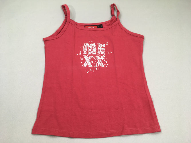 T-shirt fines bretelles rose/rouge mexx, moins cher chez Petit Kiwi