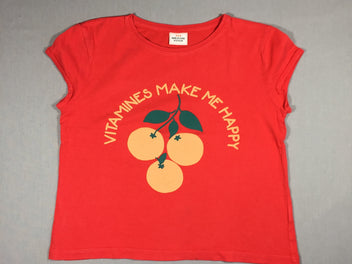 T-shirt m.c orange - 
