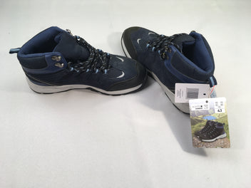 Chaussures de randonnée bleues -43
