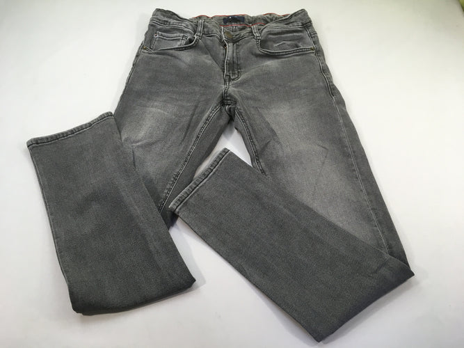 Jeans gris Slim Fit, moins cher chez Petit Kiwi