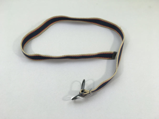 Ceinture bleu-beige-rouge 85cm, moins cher chez Petit Kiwi