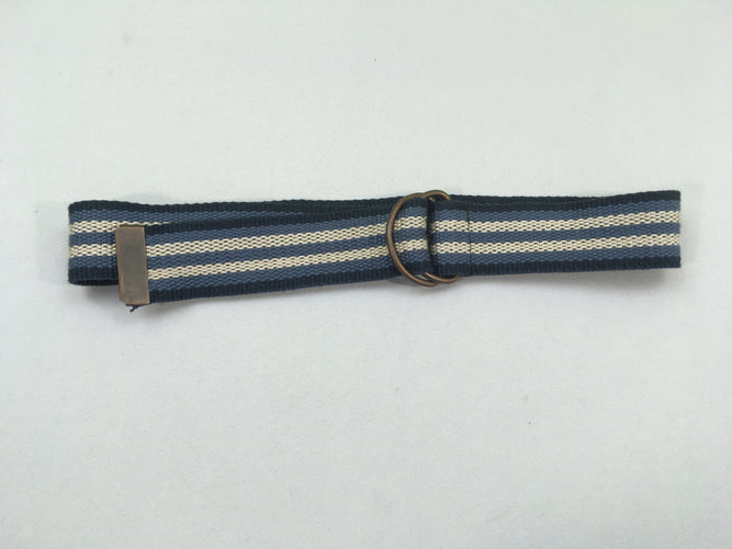 Ceinture bleue-beige 74 cm, moins cher chez Petit Kiwi