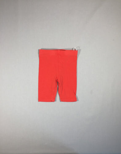 Short jersey orange / rouge, moins cher chez Petit Kiwi