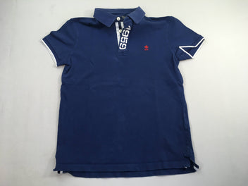 Polo m.c bleu