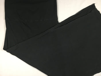 Longue jupe de grossesse  jersey noir/pois blanc - Balloon