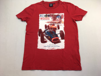T-shirt m.c rouge rally