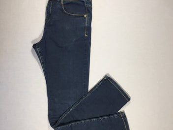 Jeans bleu foncé - taille élastique