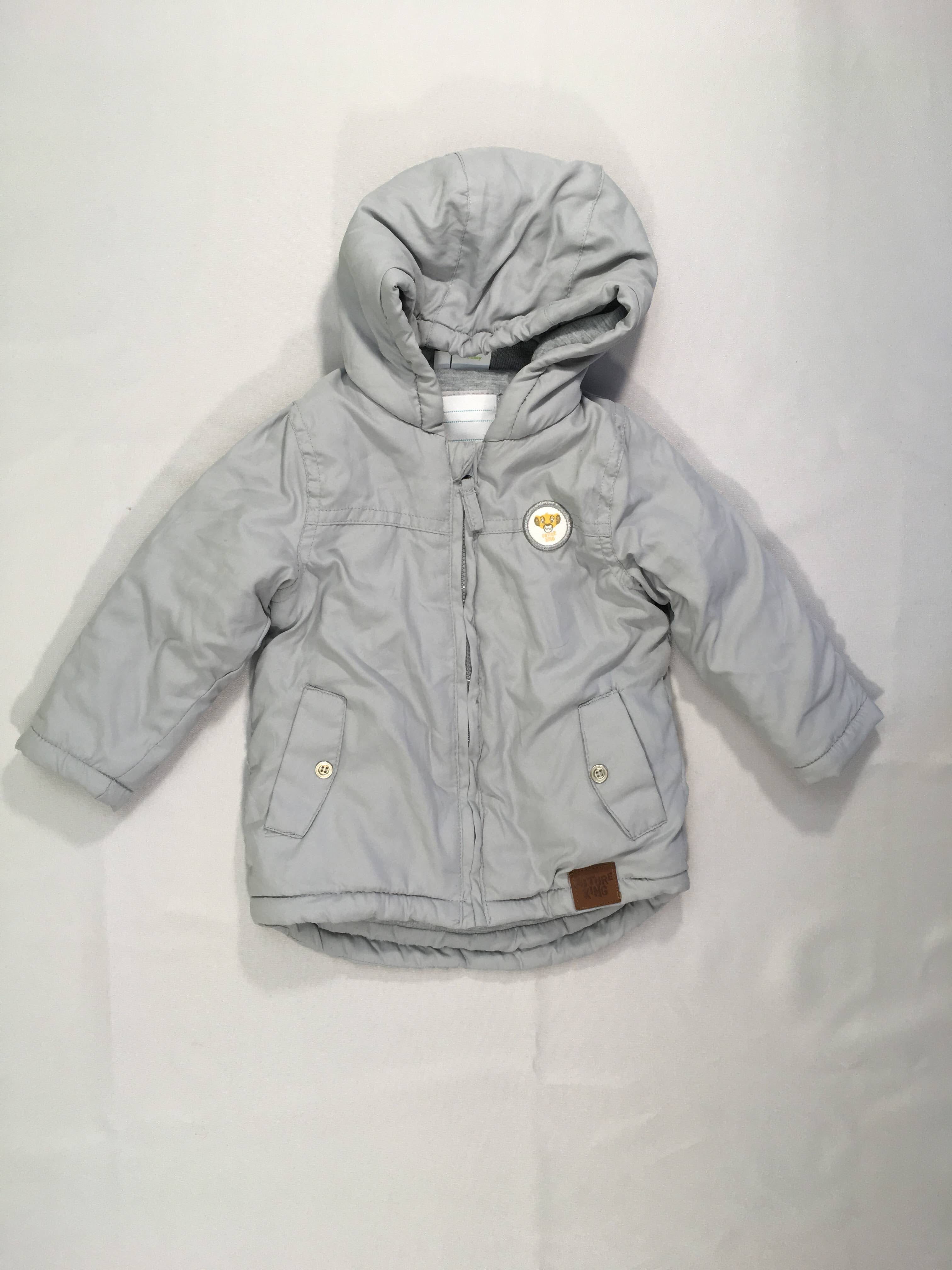 Veste légère doublée jersey grise Future King