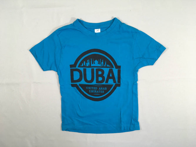 T-shirt m.c bleu Dubai, moins cher chez Petit Kiwi