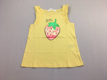 T-shirt s.m jaune fraise
