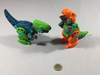 2 dinosaures - robots