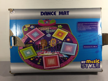 Dance Mat - Tapis de danse électronique (boite abîmée) (pas de micro)