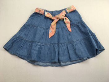 Jupe denim ceinture