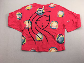 T-shirt m.l rose fille